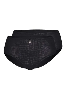 Boyshorts sassa PURE ANIMAL, black