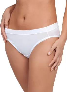 EGI  Luxury Modal Women's Lace-Trimmed Briefs Panties. Proudly Made in Italy.