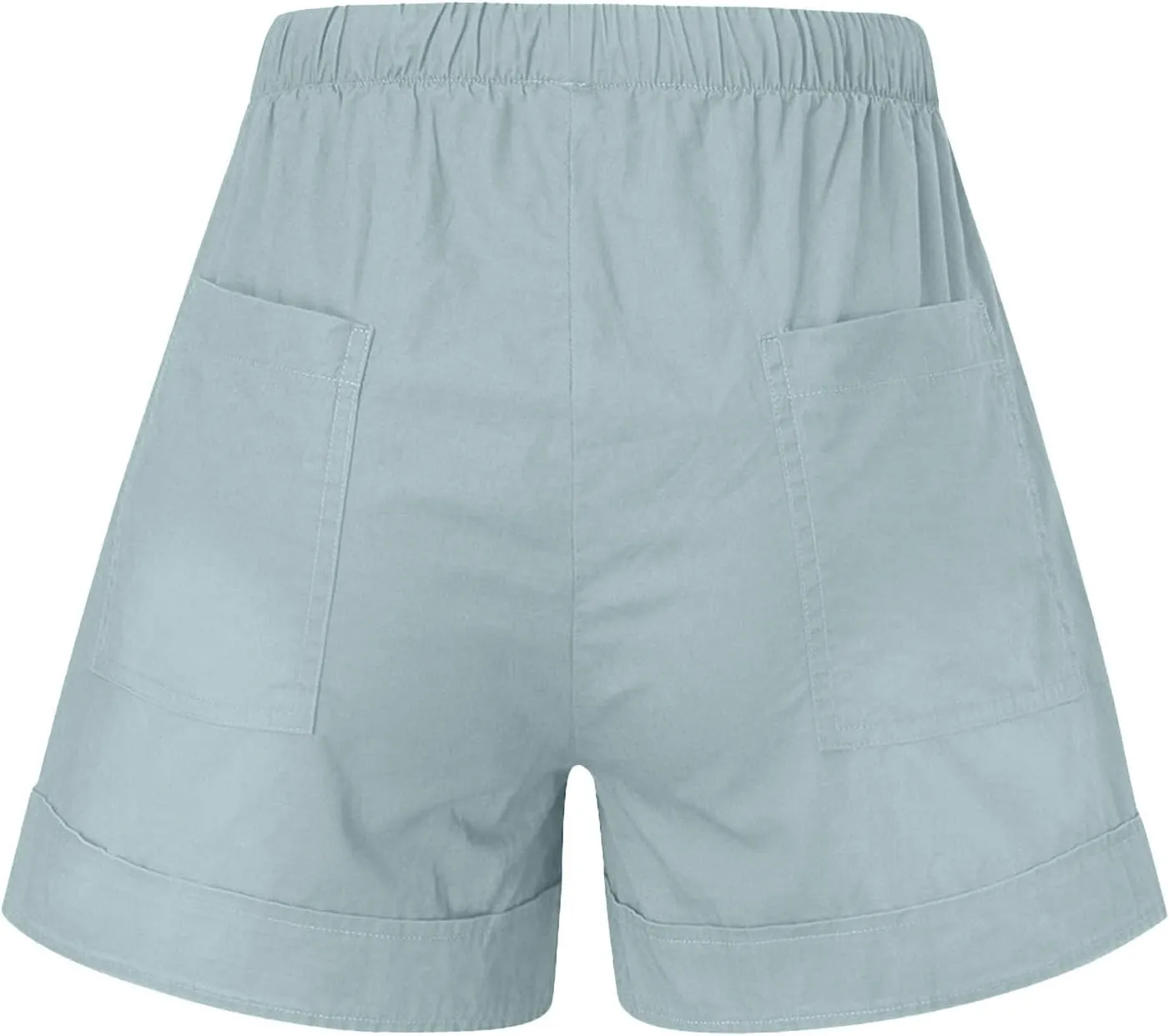 Lounge Shorts for Women Drawstring Summer Causal Shorts Elastic High Waisted Baggy Short Pants Beach Vacation Outfits