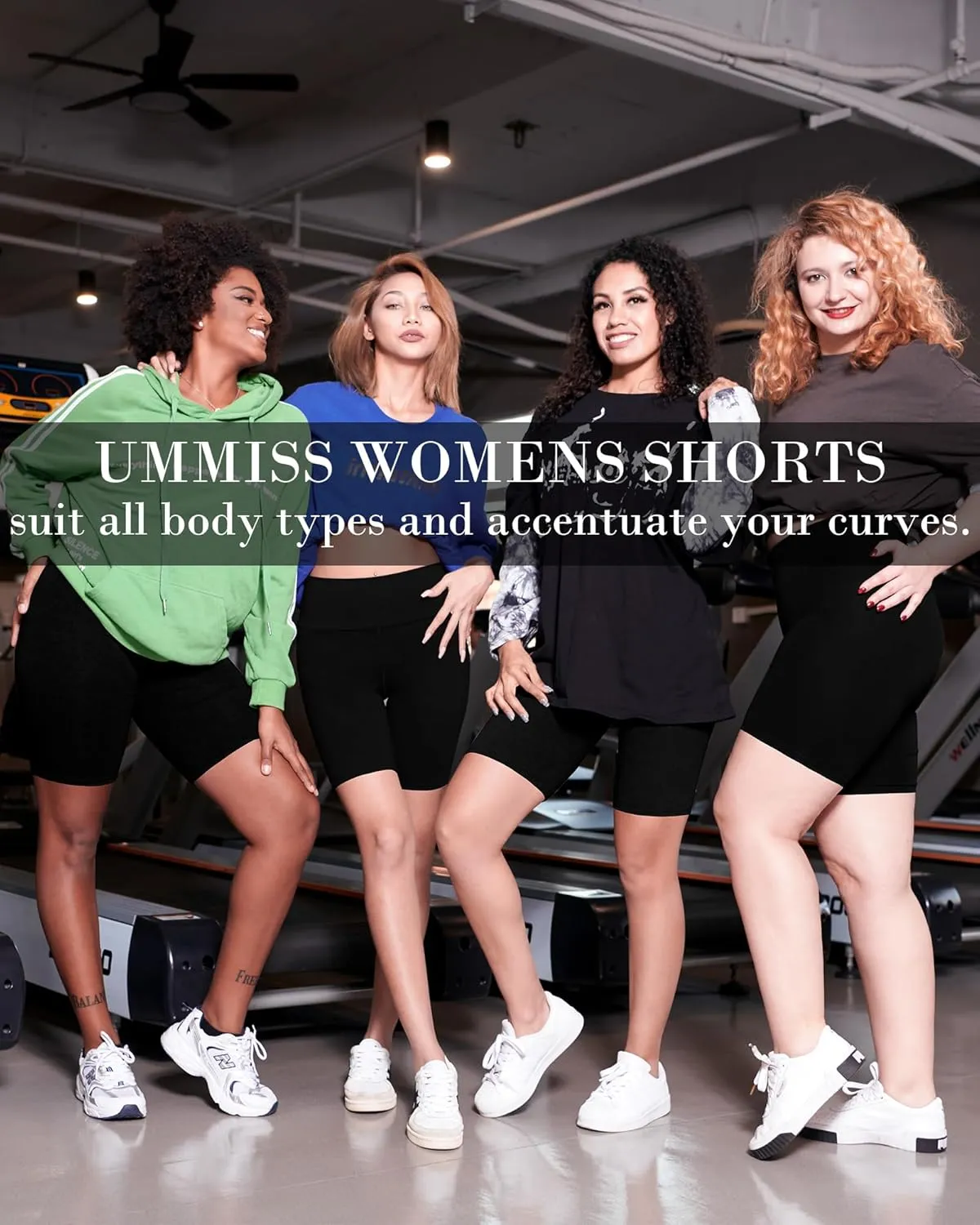 UMMISS Cotton Boy Shorts Underwear for Women High Waisted Biker Shorts Tummy Control Boxer Briefs Pack