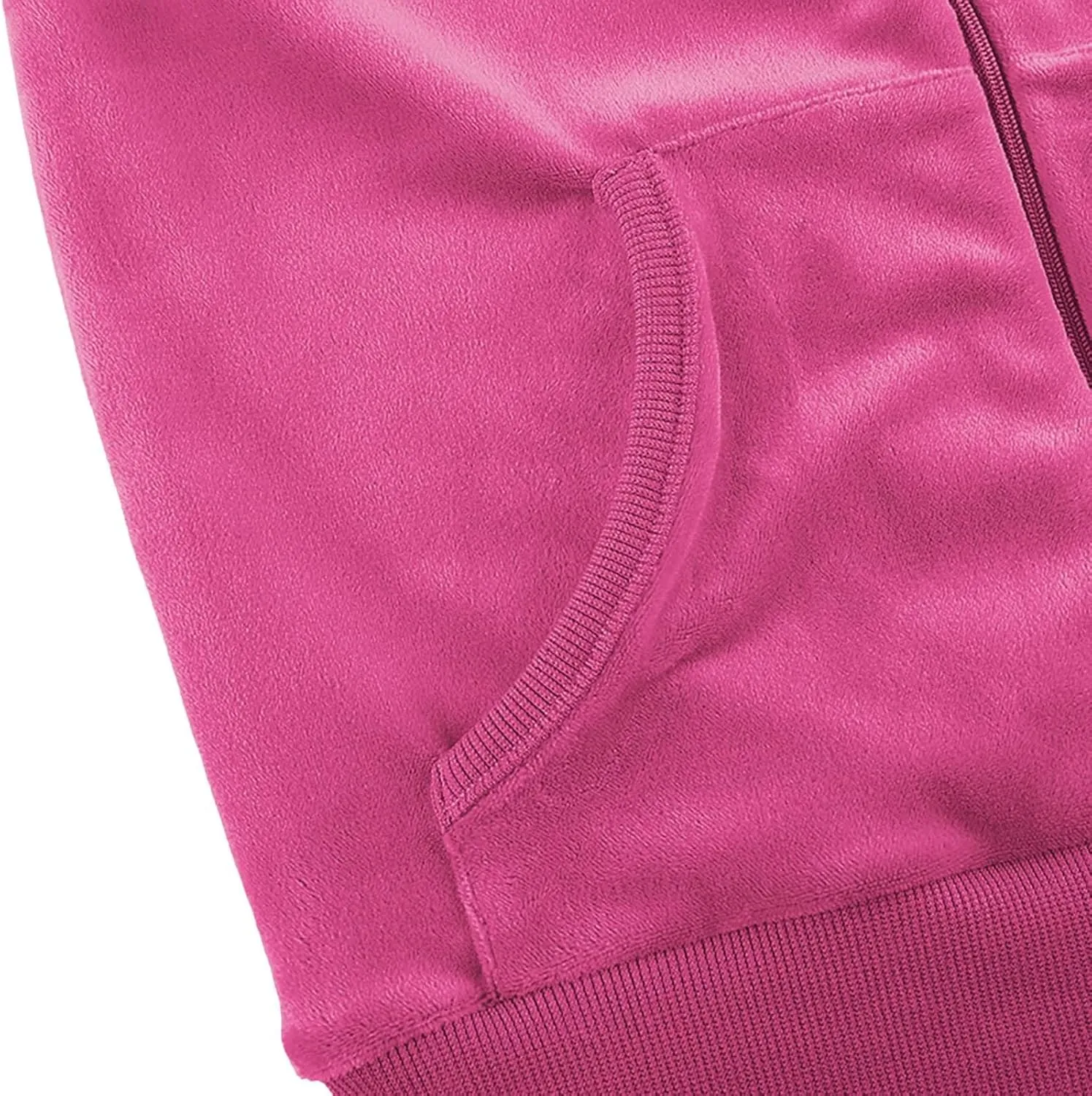Women Velour Sweat Suits 2 Piece Outfits Tracksuits Long Sleeve Zip Up Hooded Jacket Wide Plus Size Suit