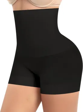Womens Slip Shorts for Under Dress Seamless Shapewear Boyshorts Tummy Control Panties Shaping Shorts